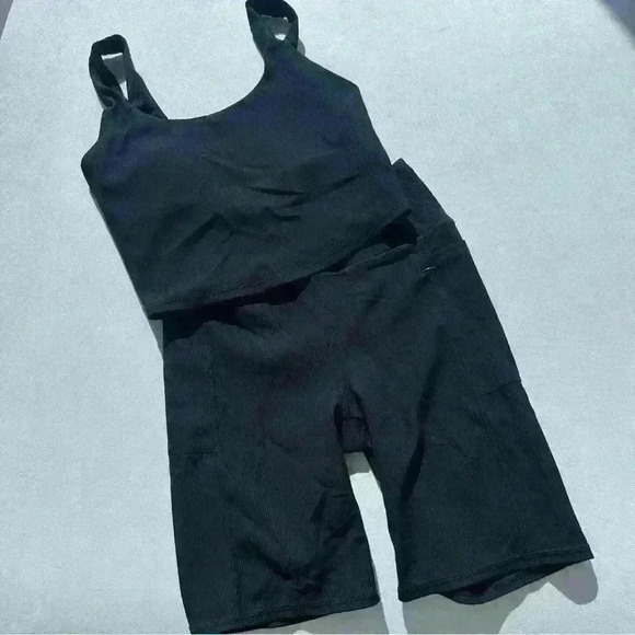 Skechers GO FLEX RIB Longline Bra + Shorts Set - Picture 7 of 11